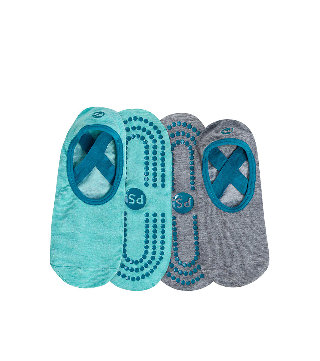 Gaiam Popsugar Yoga Grip Socks 2 Pack
