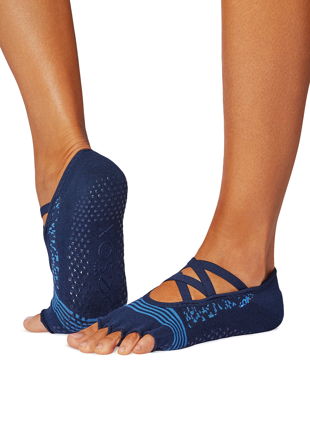 Toesox Half-Toe Bellarina Tec Grip Socks