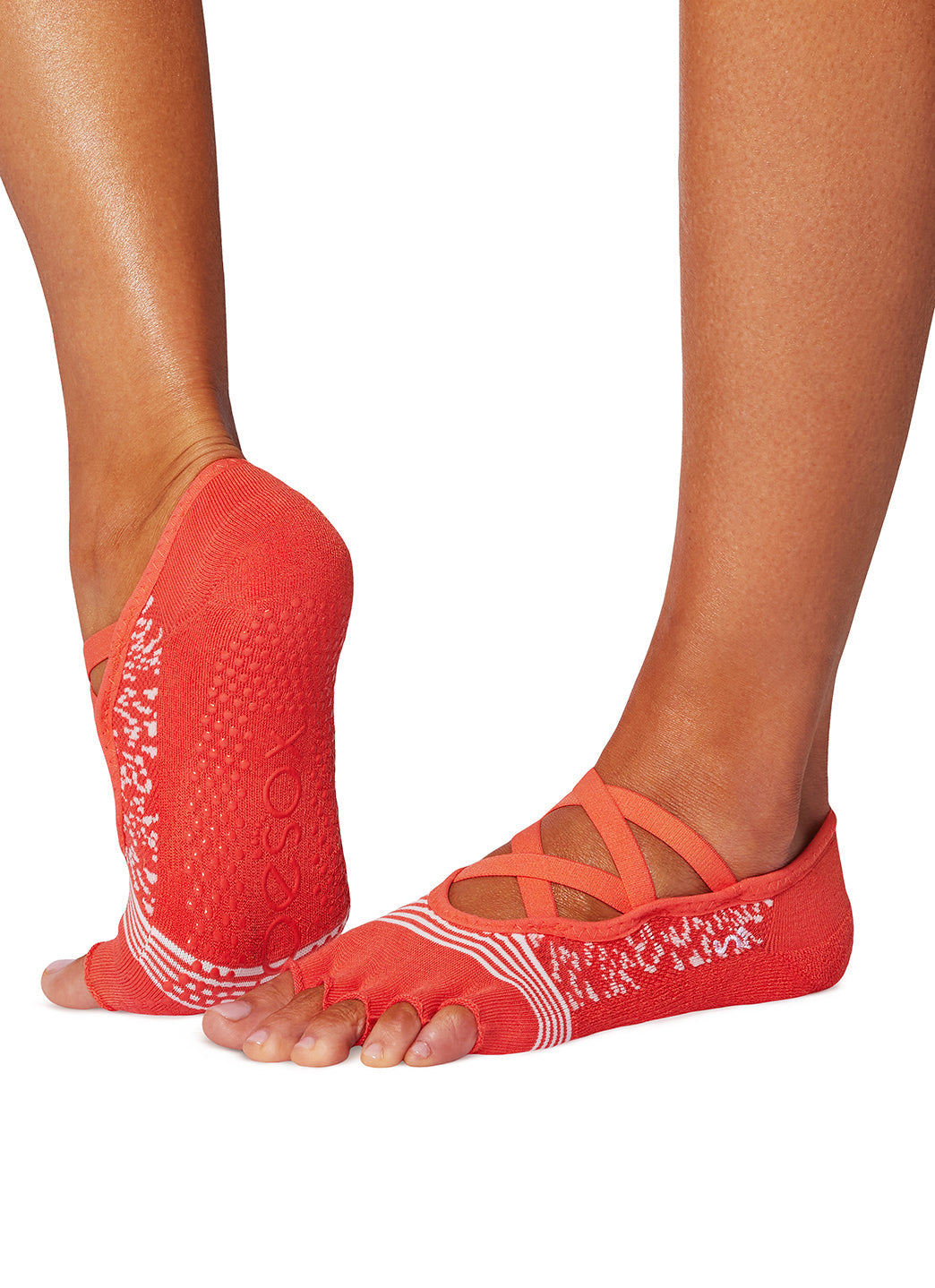 Toesox Half-Toe Bellarina Tec Grip Socks