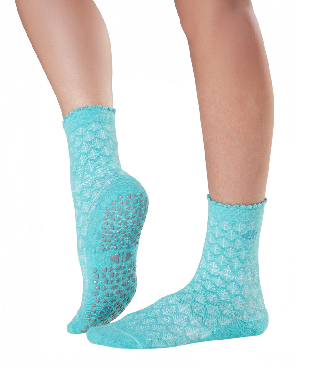 Tavi Jess Ankle Barre Grip Socks