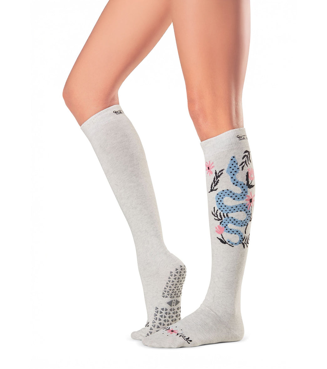 Tavi Jane Knee High Barre Grip Socks