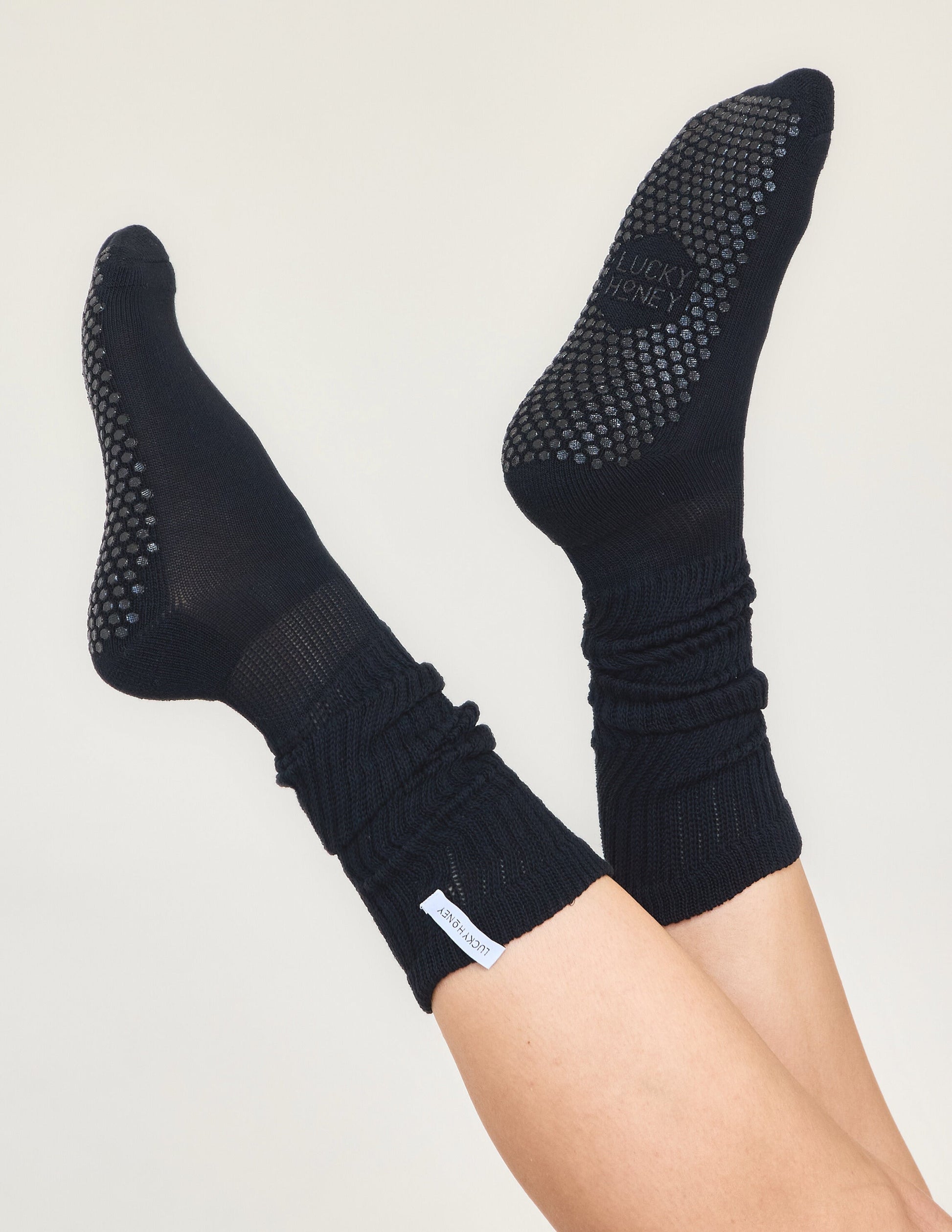 The Scrunch Grip Sock