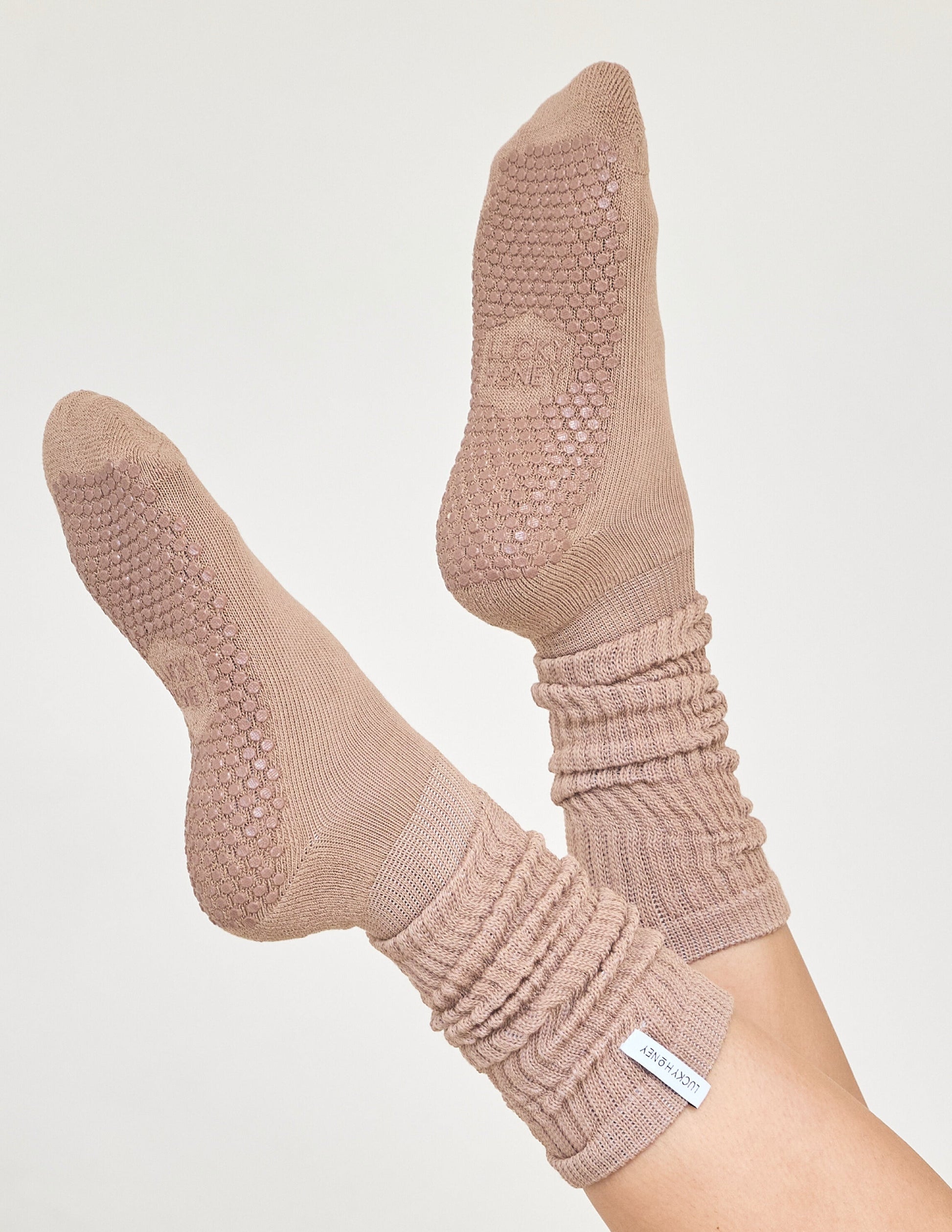 The Scrunch Grip Sock