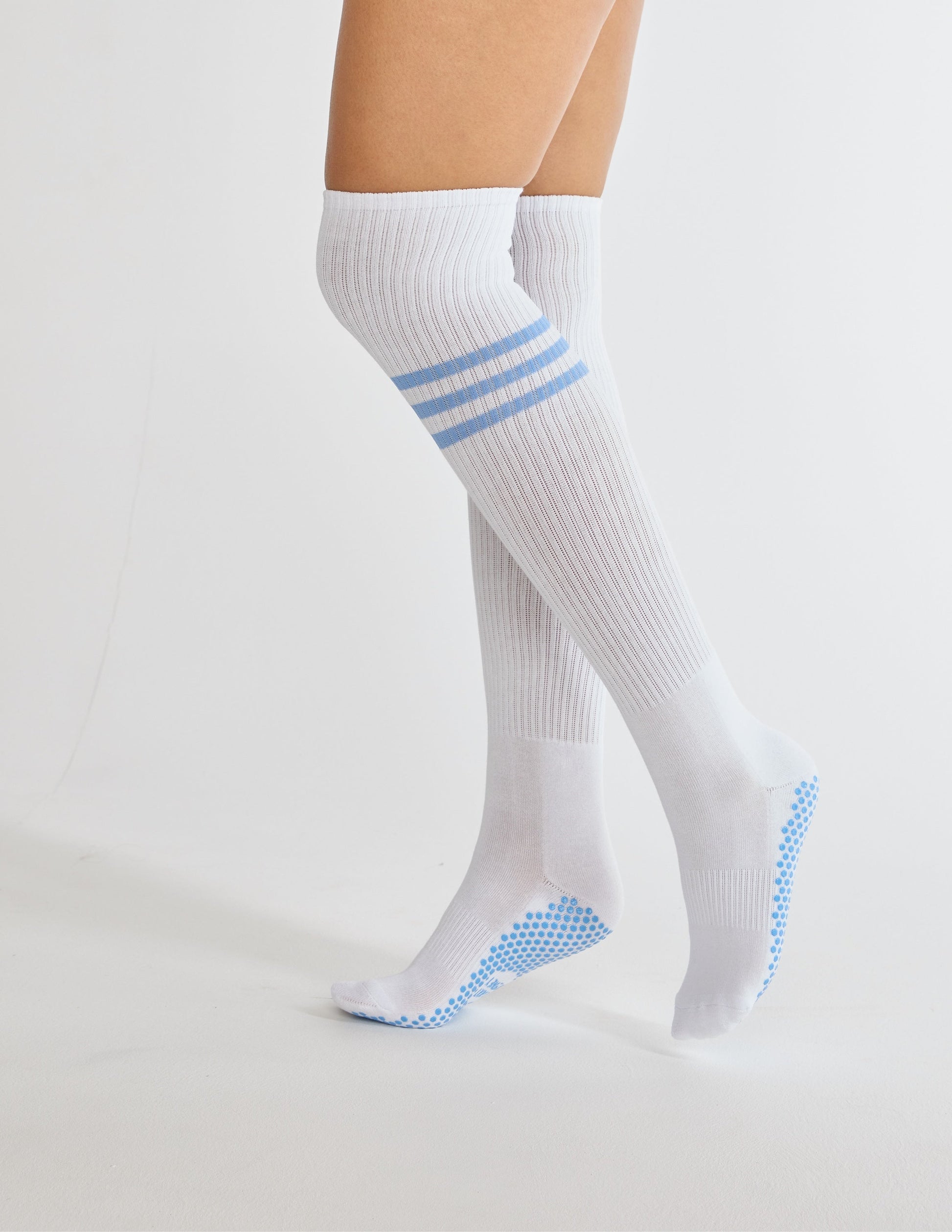 The Mismatched Knee High Grip Sock