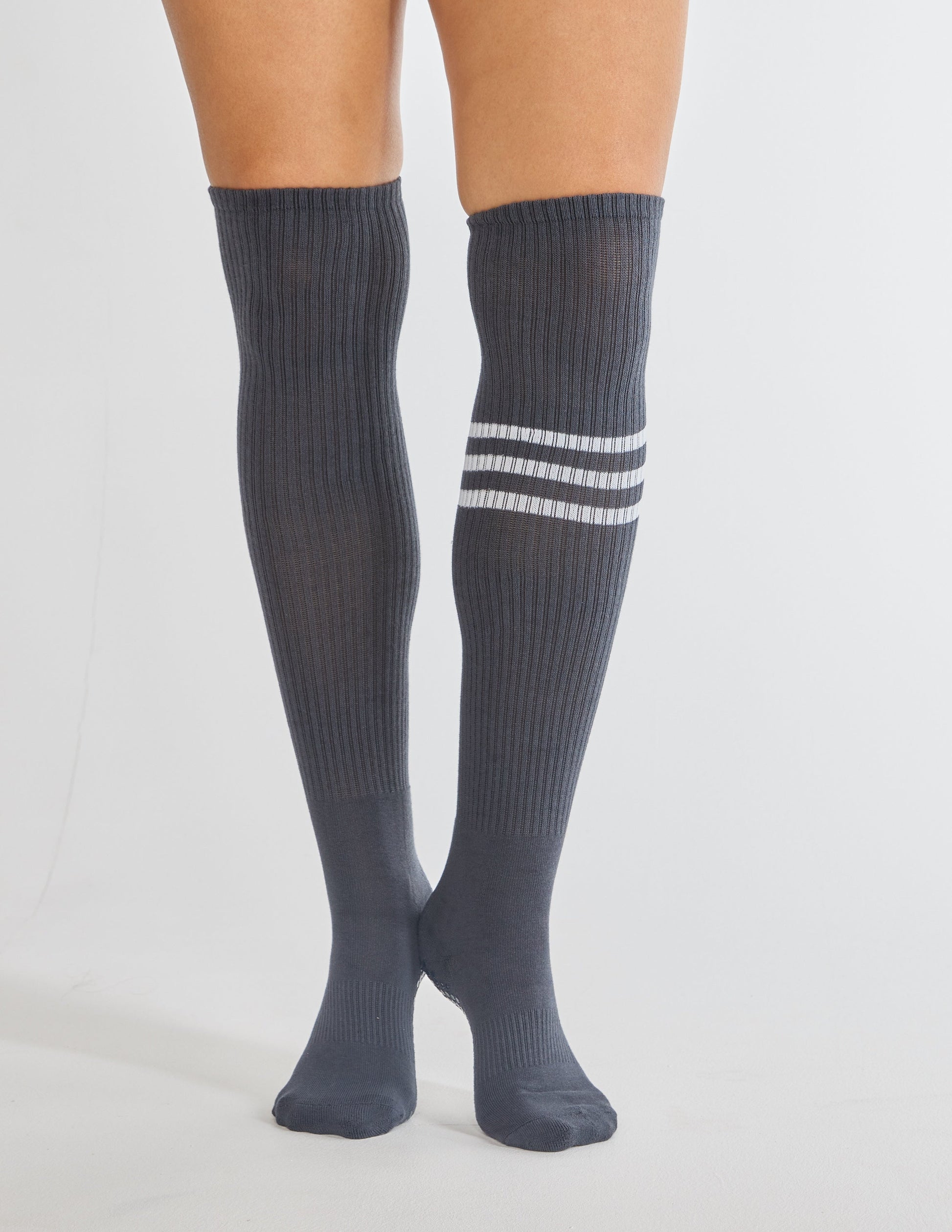 The Mismatched Knee High Grip Sock