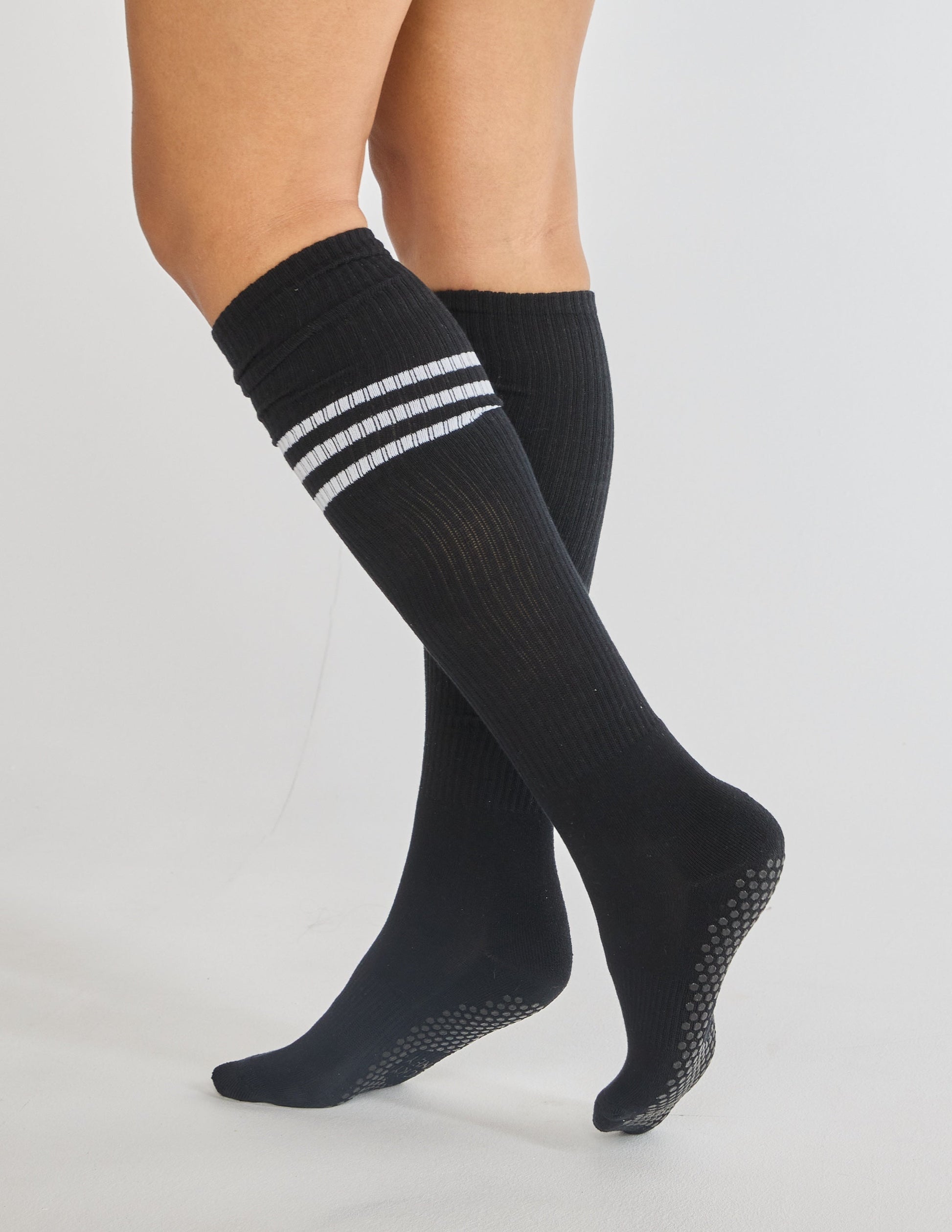 The Mismatched Knee High Grip Sock