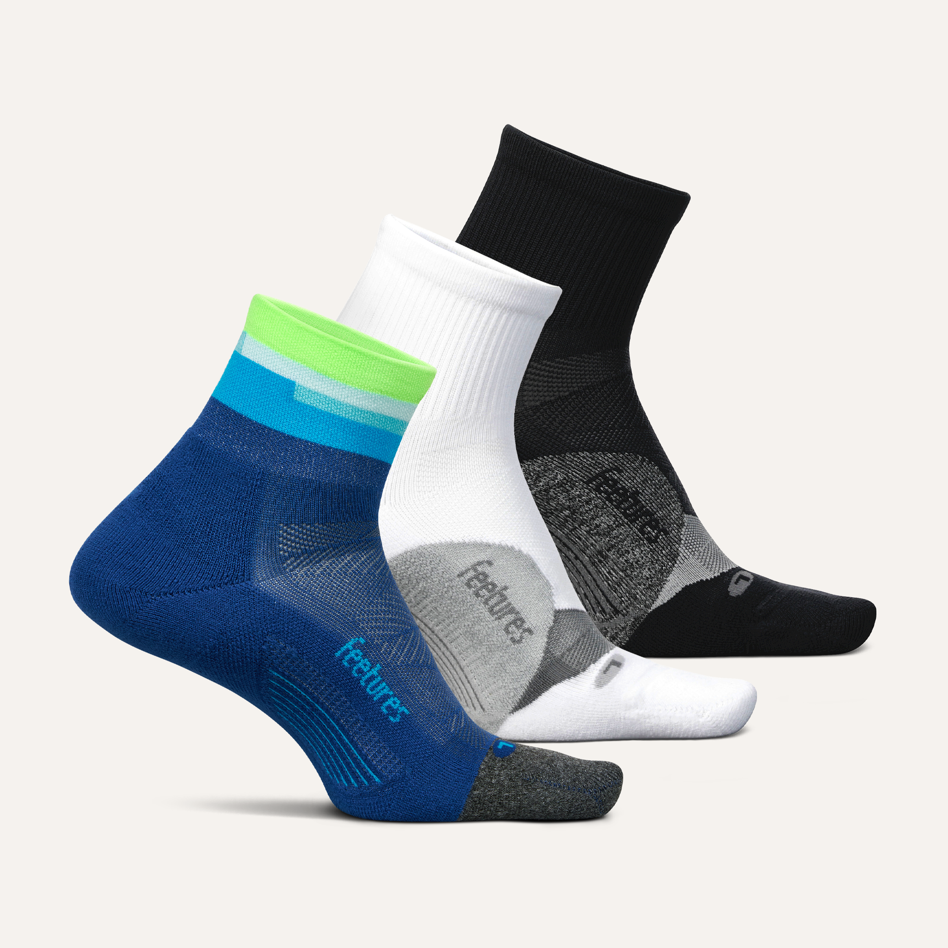 Elite Light Cushion Quarter 3 Pack