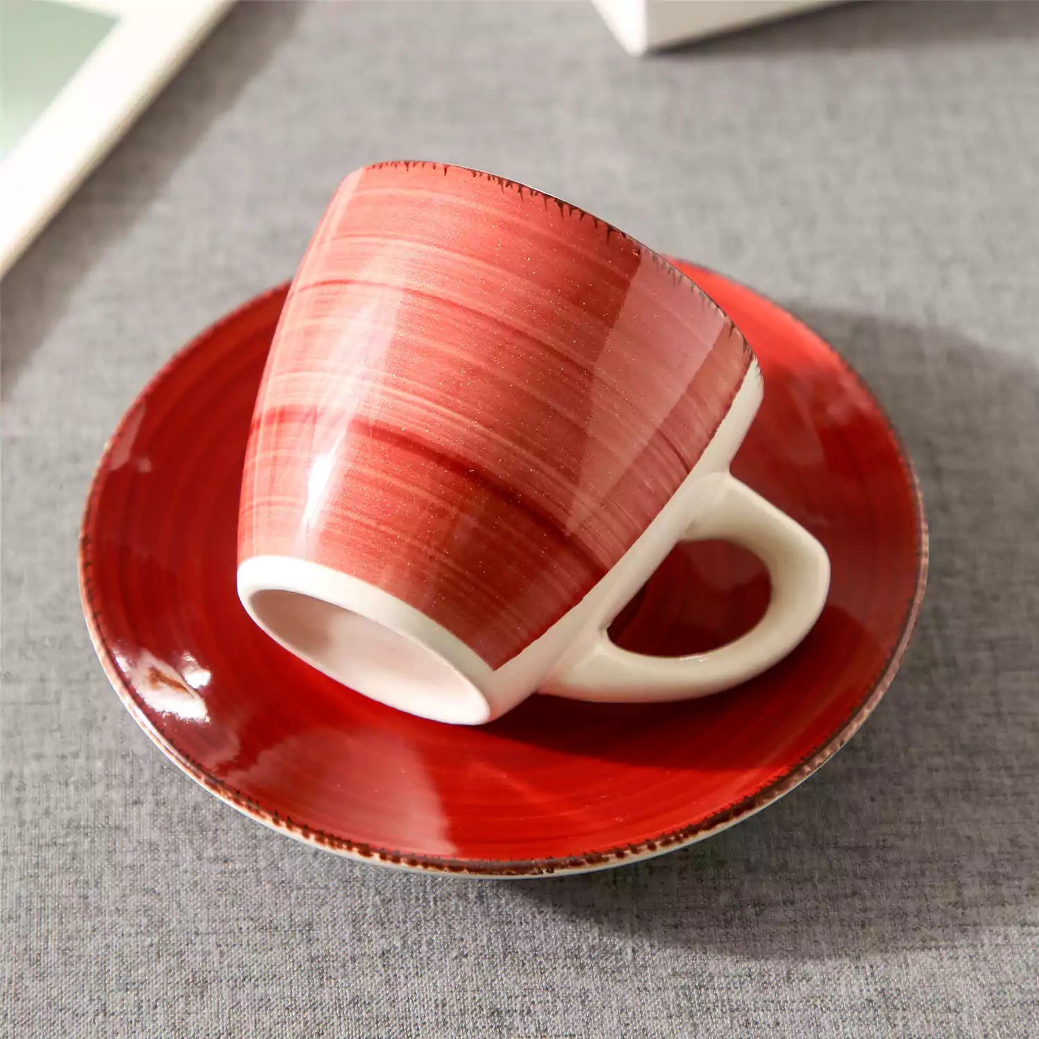 Bella Cups and Saucers Set of 4