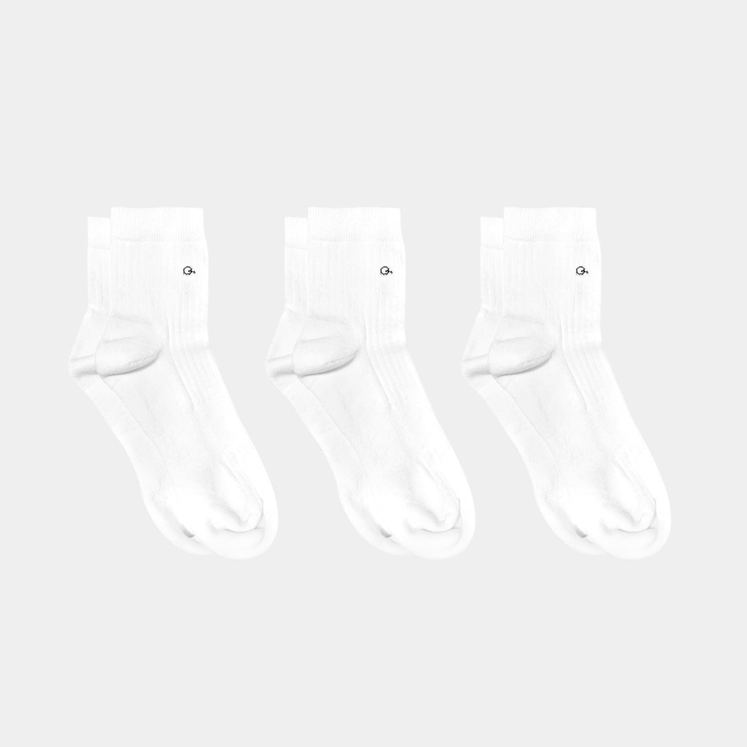 Cotton Quarter Pacers Kids Socks (Midweight) - 97% Organic Cotton
