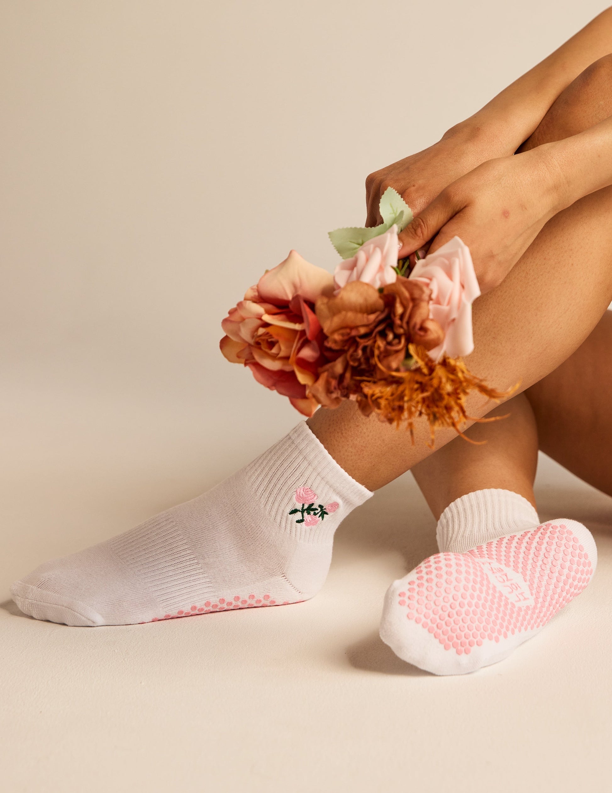 The Harlow Grip Sock