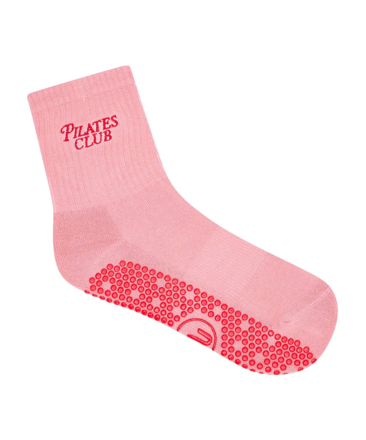 Pilates Club Crew Grip Socks - (Barre / Pilates)