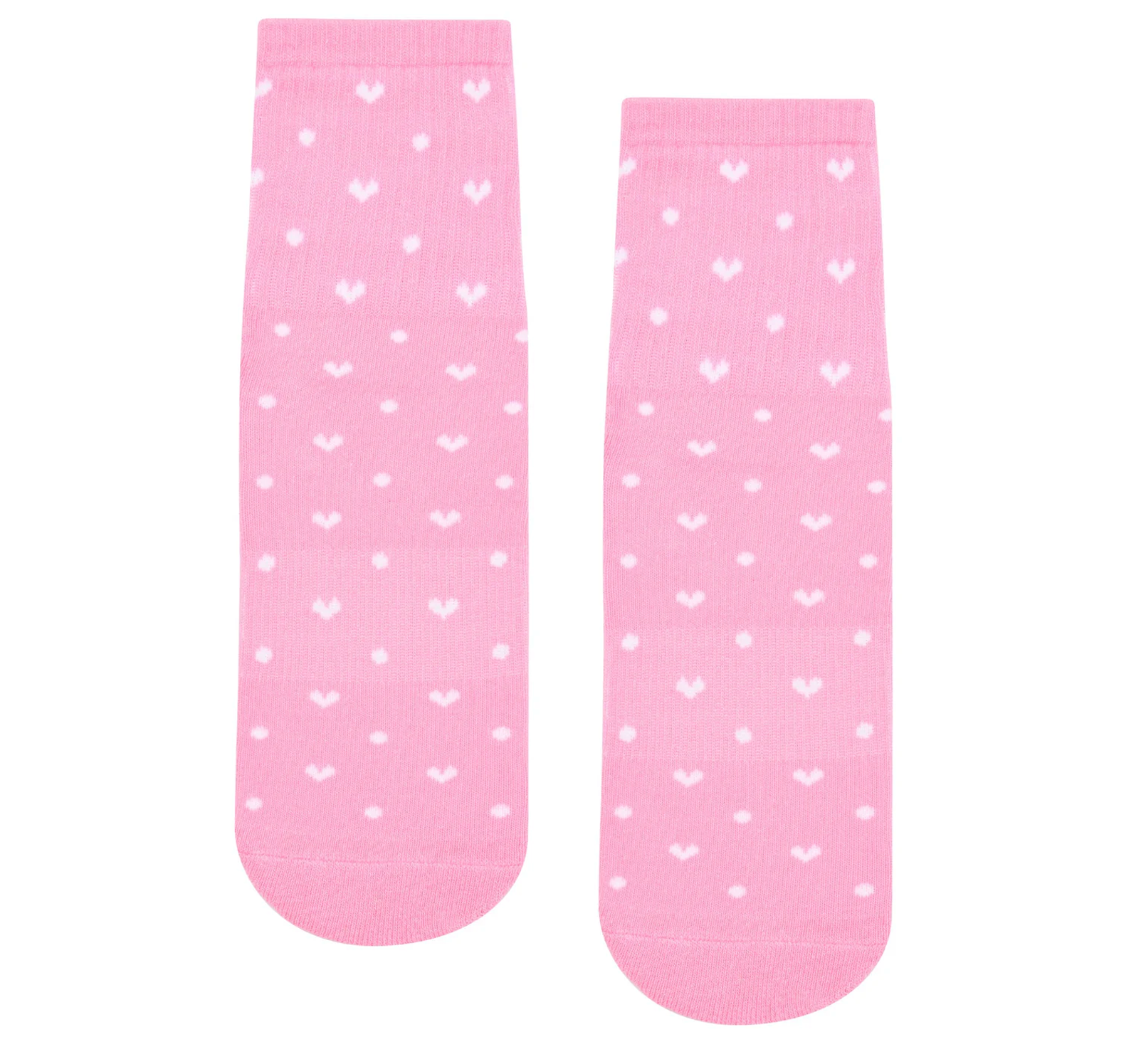Crew Grip Socks- Speckled Pink  (Barre / Pilates)