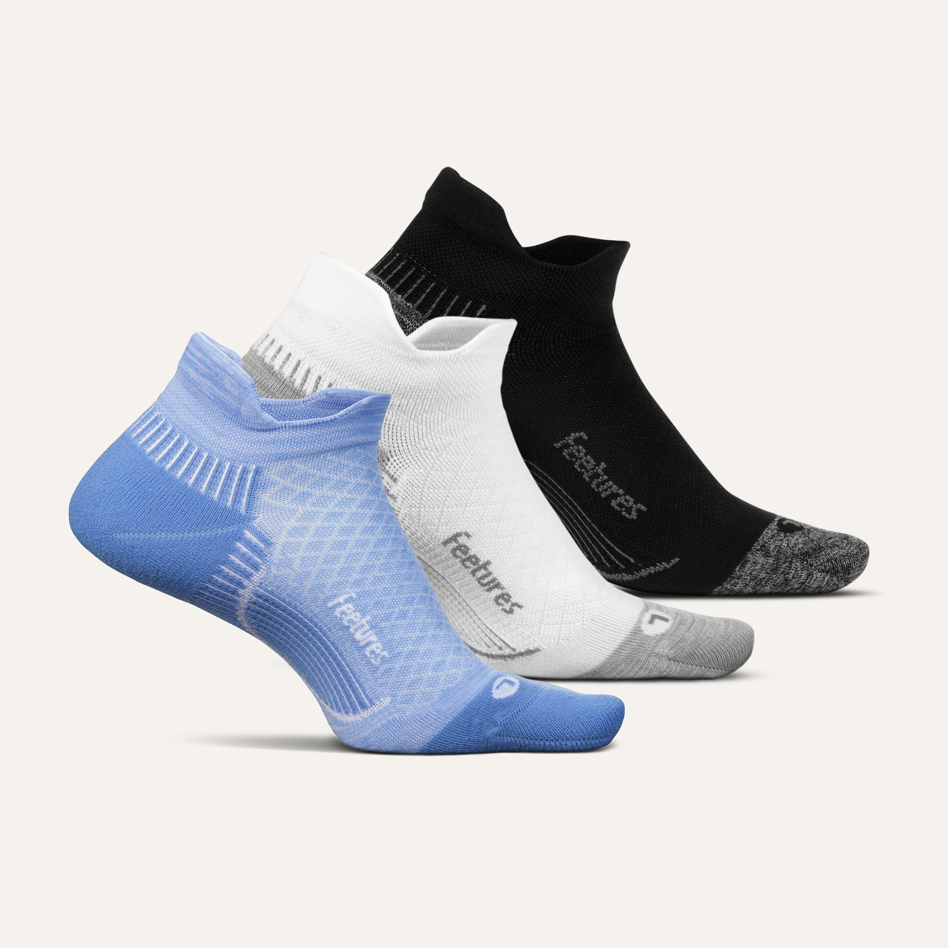 Plantar Fasciitis Relief Sock Light Cushion Tab 3 Pack