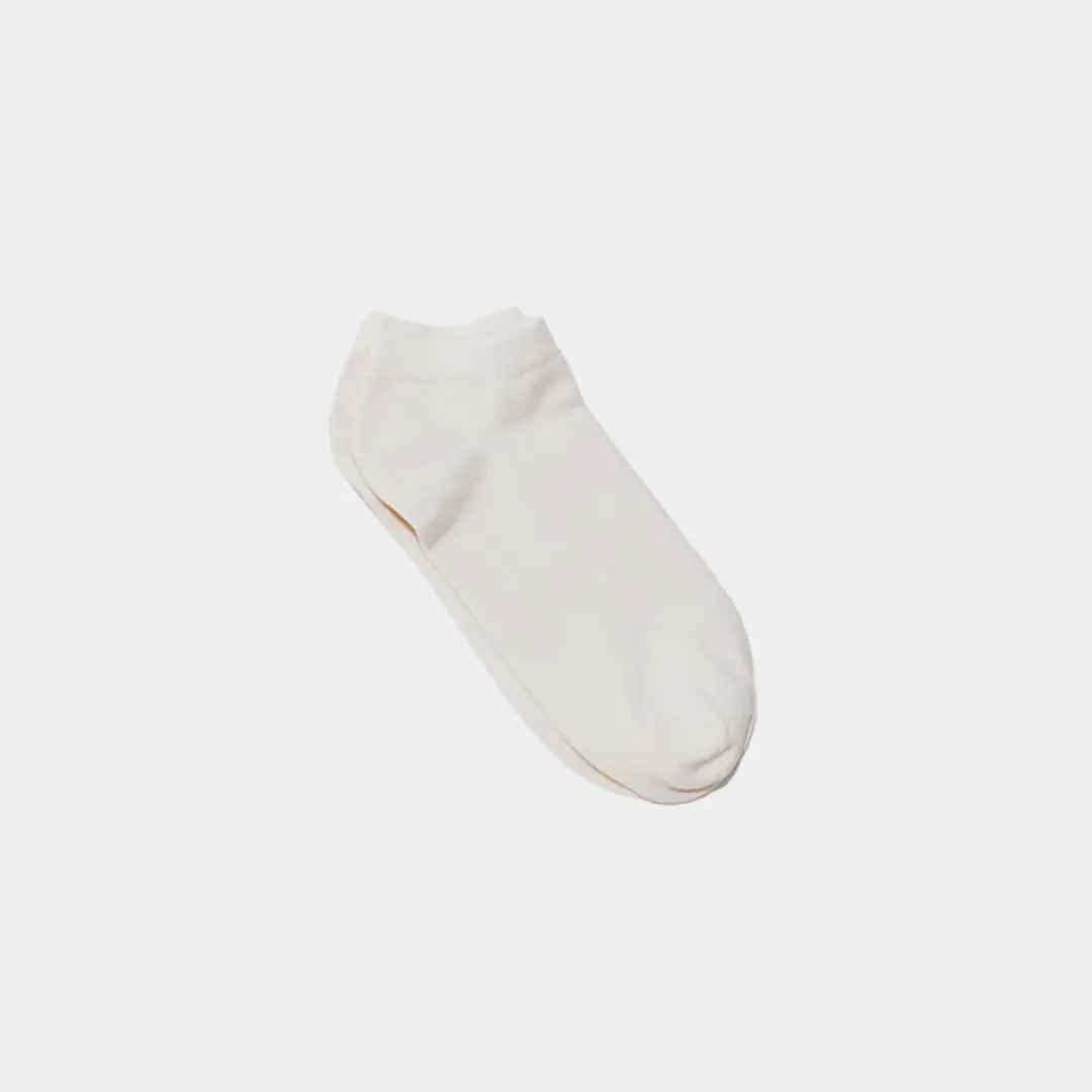 Pure Organic (no dye) Lightweight Adult Ankle Socks - 98% Organic Cotton