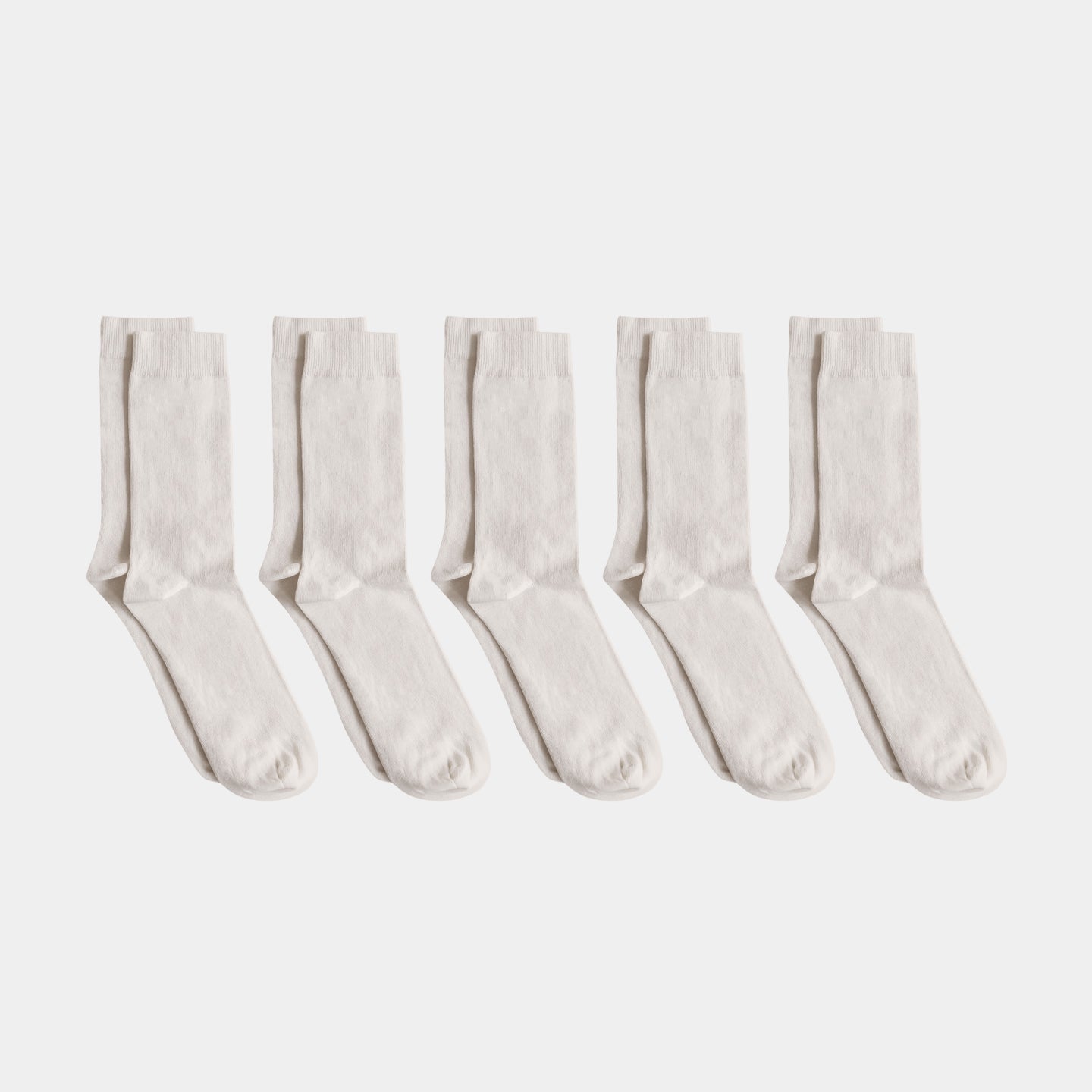 Pure (no dye) Adult Trouser Socks - 98% Organic Cotton