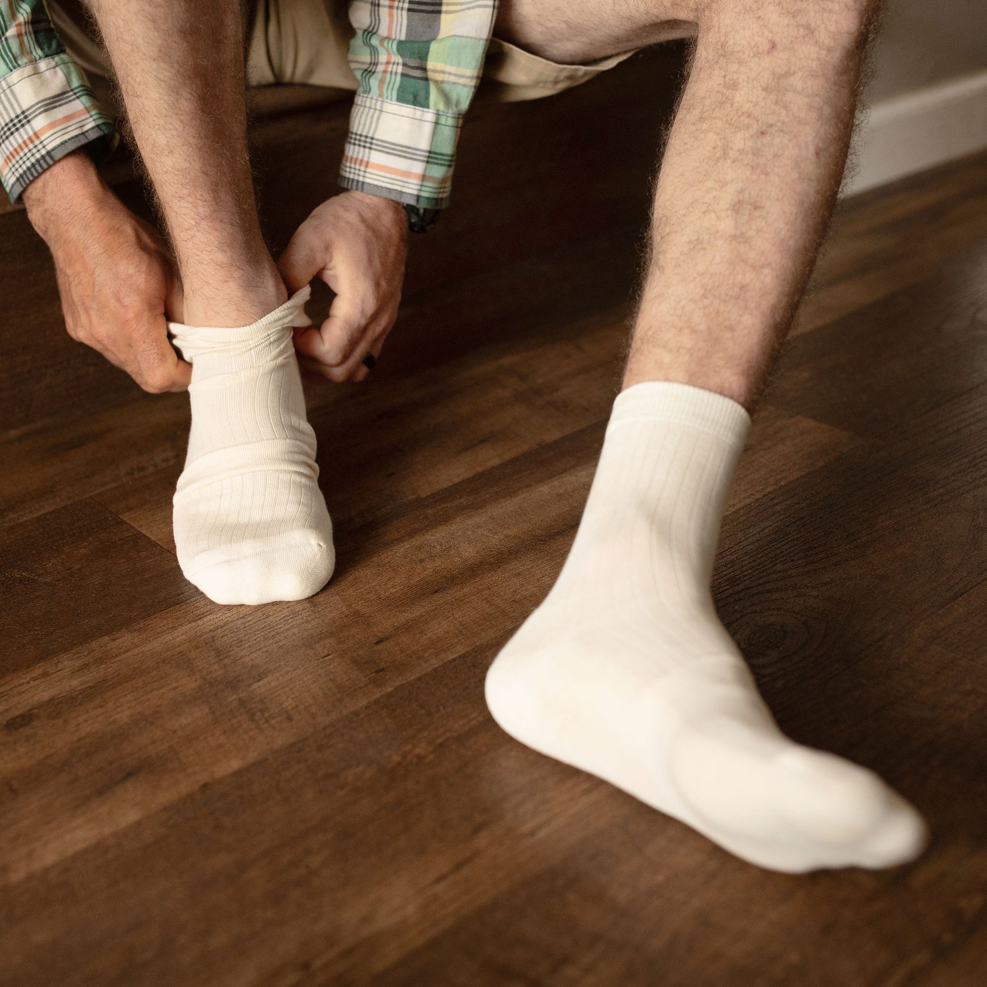 Cotton Quarter Pacers (Midweight) - 97% Organic Cotton