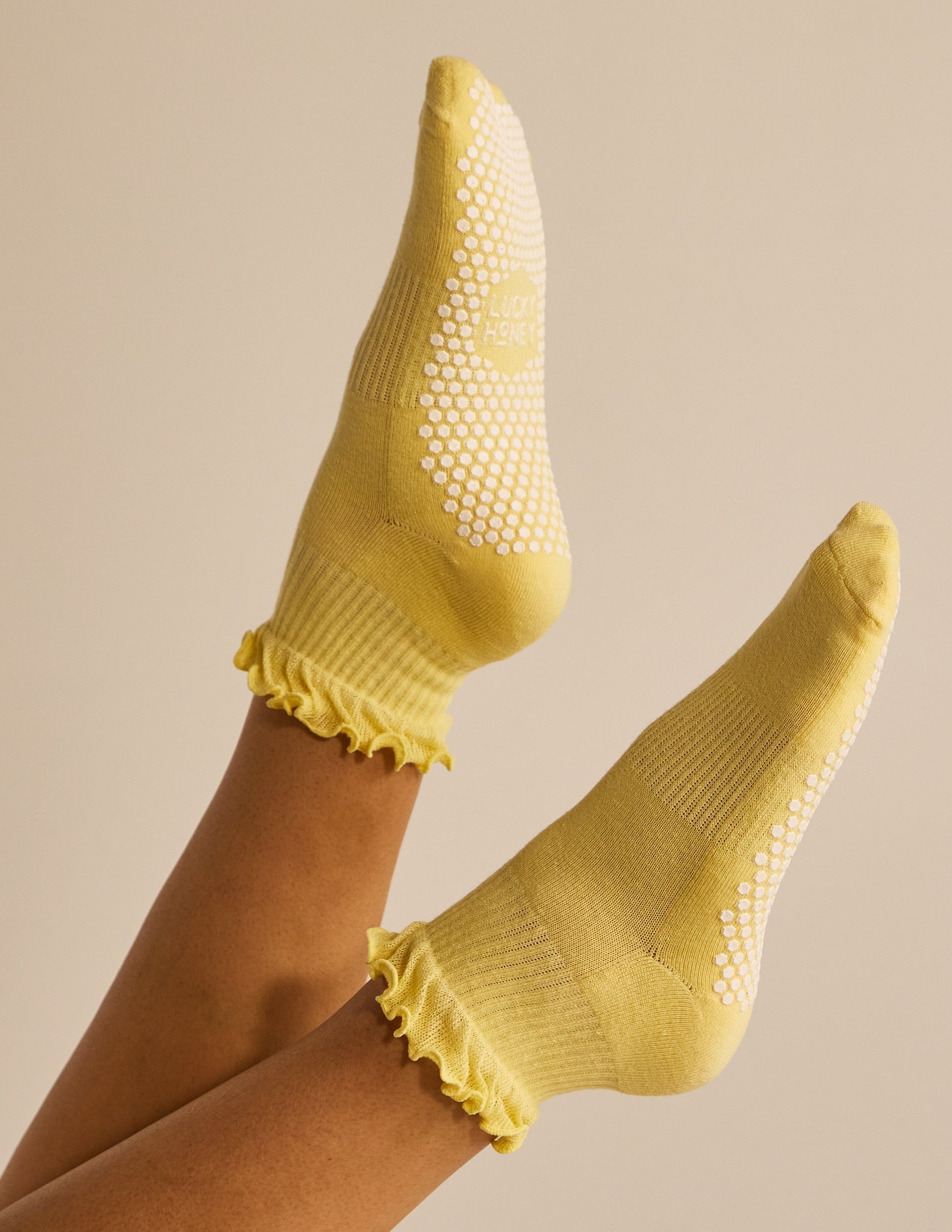 The Ruffle Grip Sock