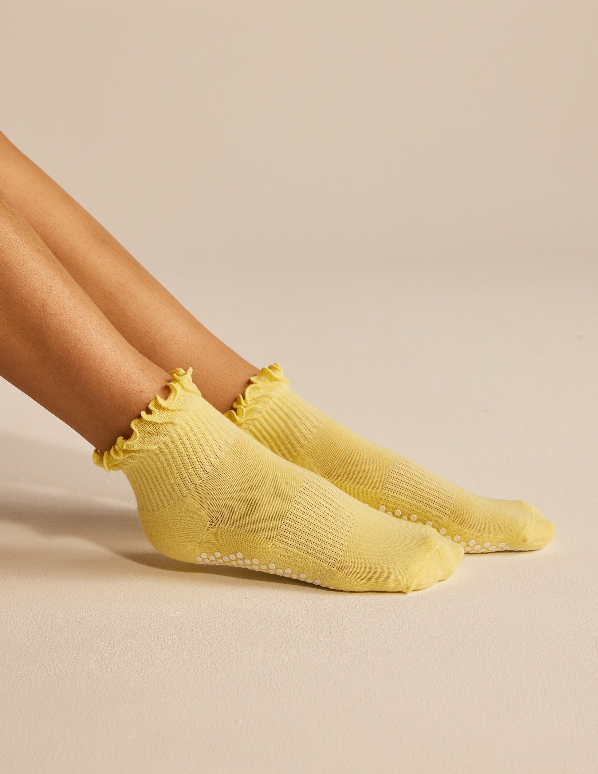 The Ruffle Grip Sock