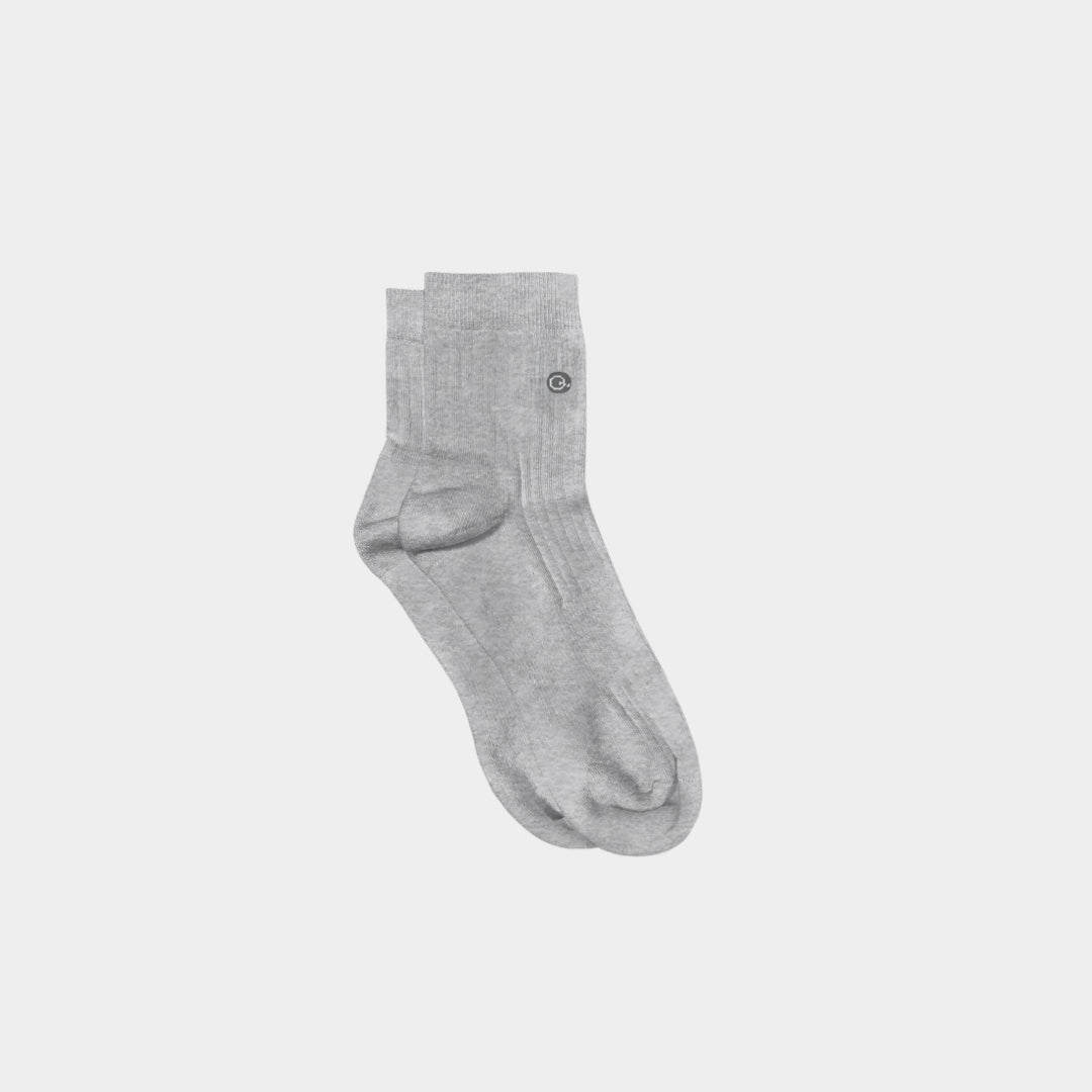 Cotton Quarter Pacers Kids Socks (Midweight) - 97% Organic Cotton