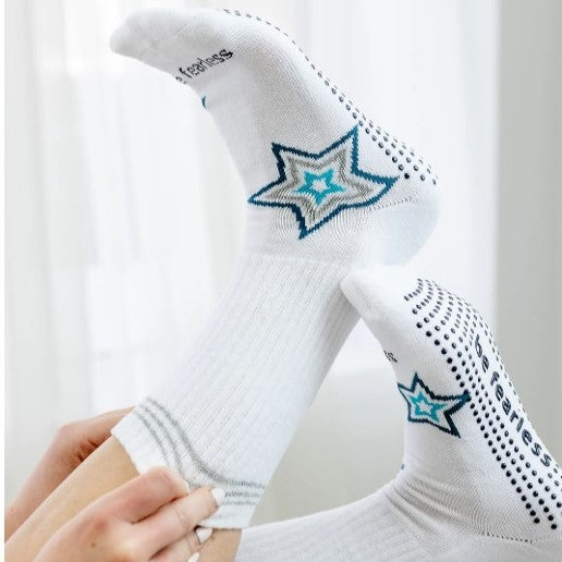 Be Grateful Crew - Starburst Grip Socks (Barre / Pilates)