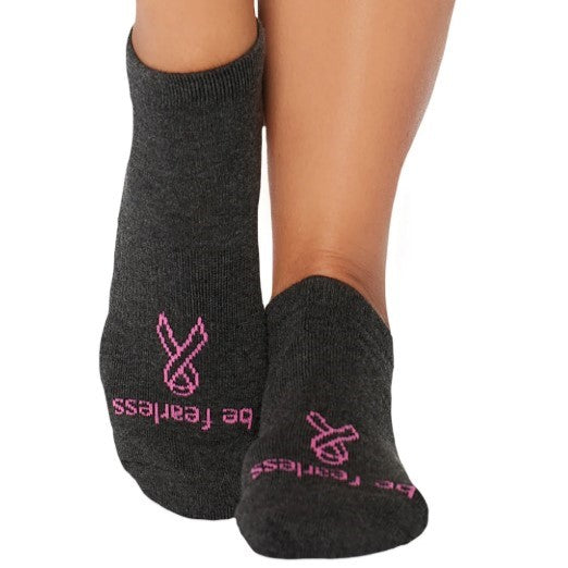 Grip Socks - Be Brave & Fearless (Barre / Pilates)