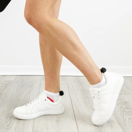 Pom Pom Grip Socks - Be Thankful Dusk  (Barre / Pilates)