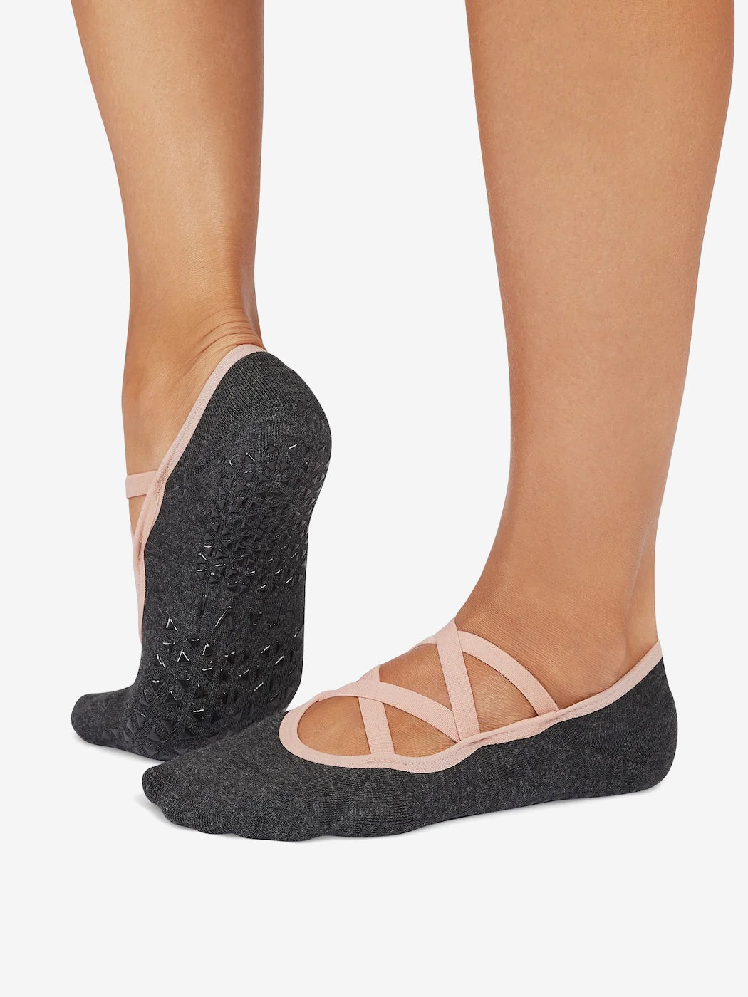 Tavi Noir Luanna Grip Socks - Petal Melange Stripe