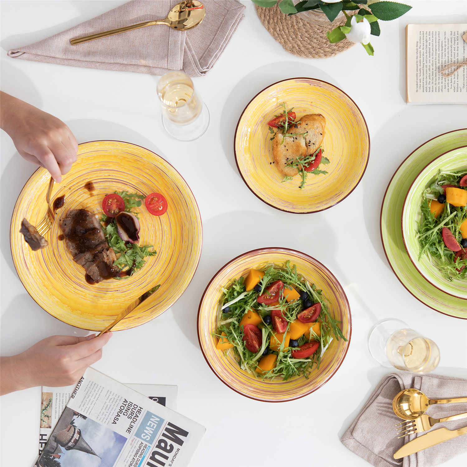 Albero 18 Piece Dinnerware Set