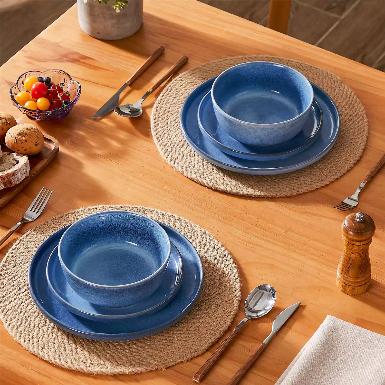 Anya 12 Piece Dinnerware Set