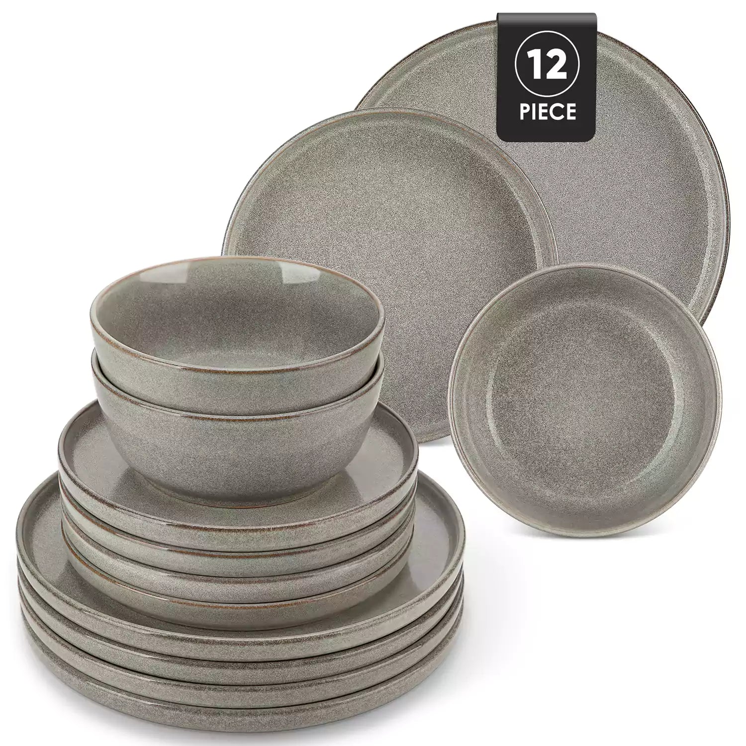 Anya 12 Piece Dinnerware Set