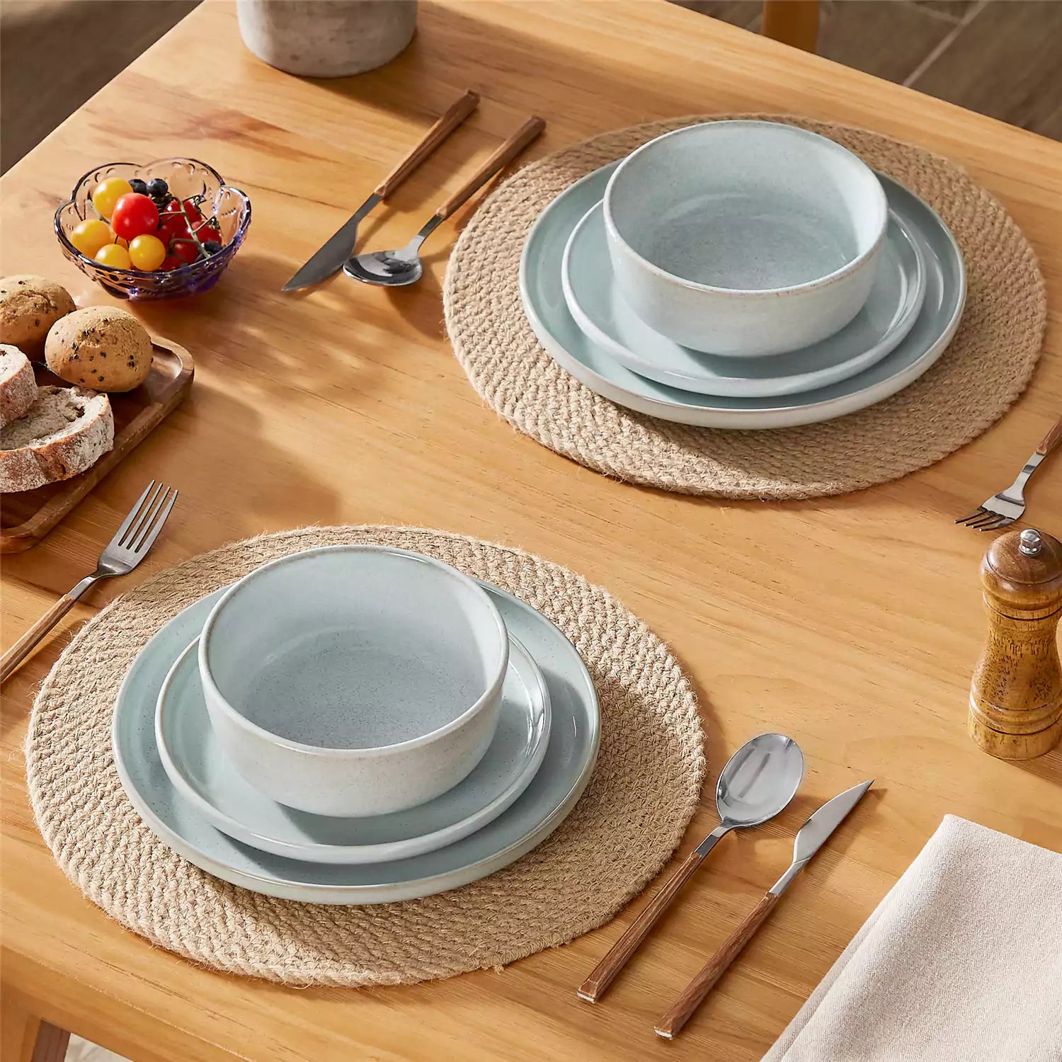 Anya 12 Piece Dinnerware Set
