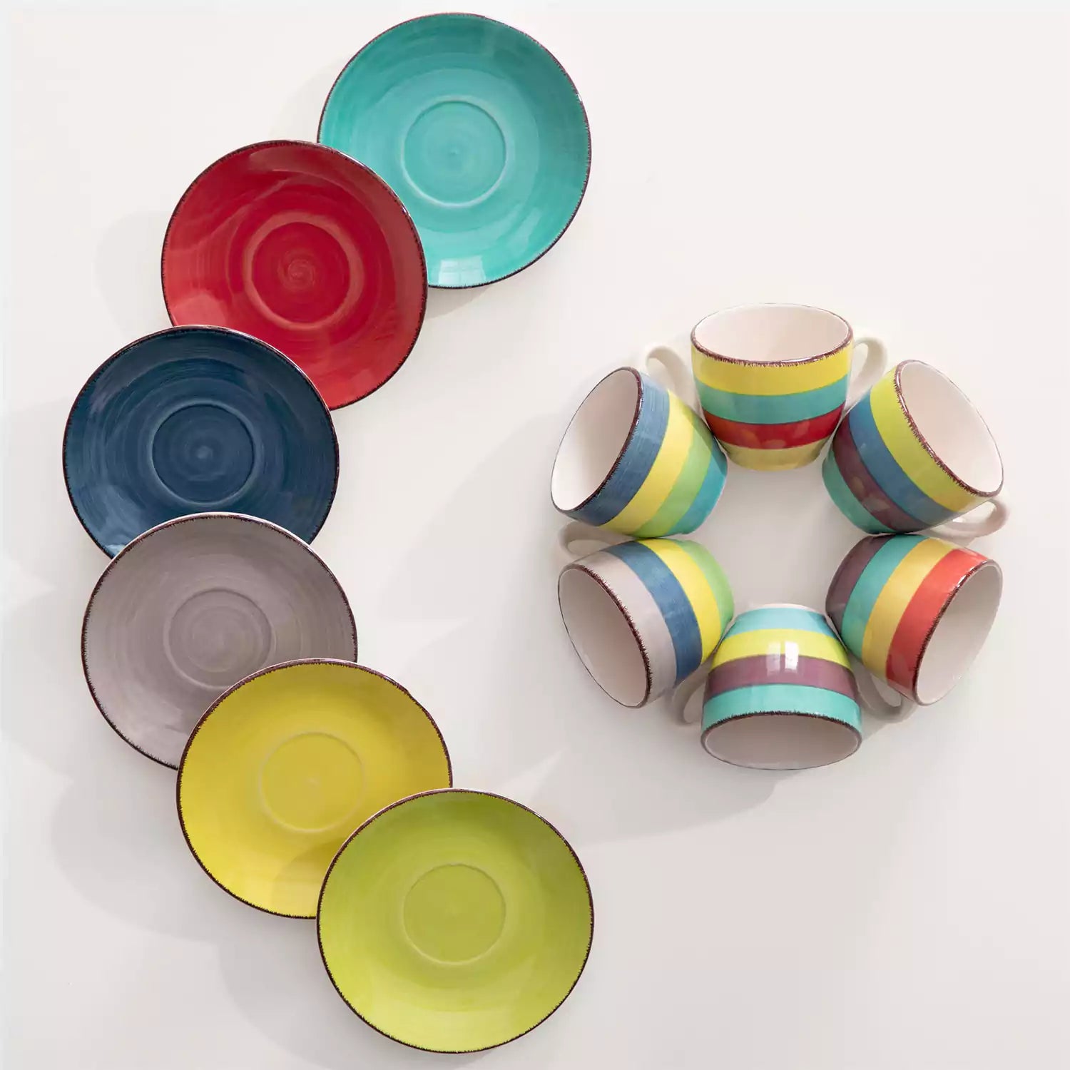 Arco Cups and Saucers Set of 6
