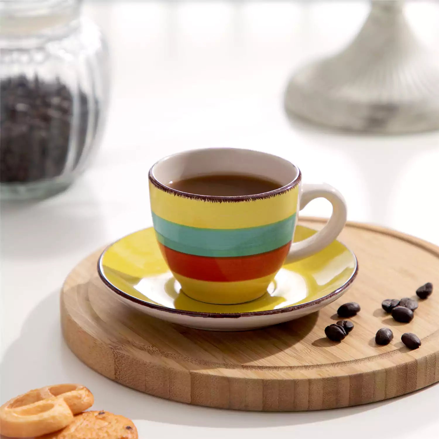 Arco Cups and Saucers Set of 6
