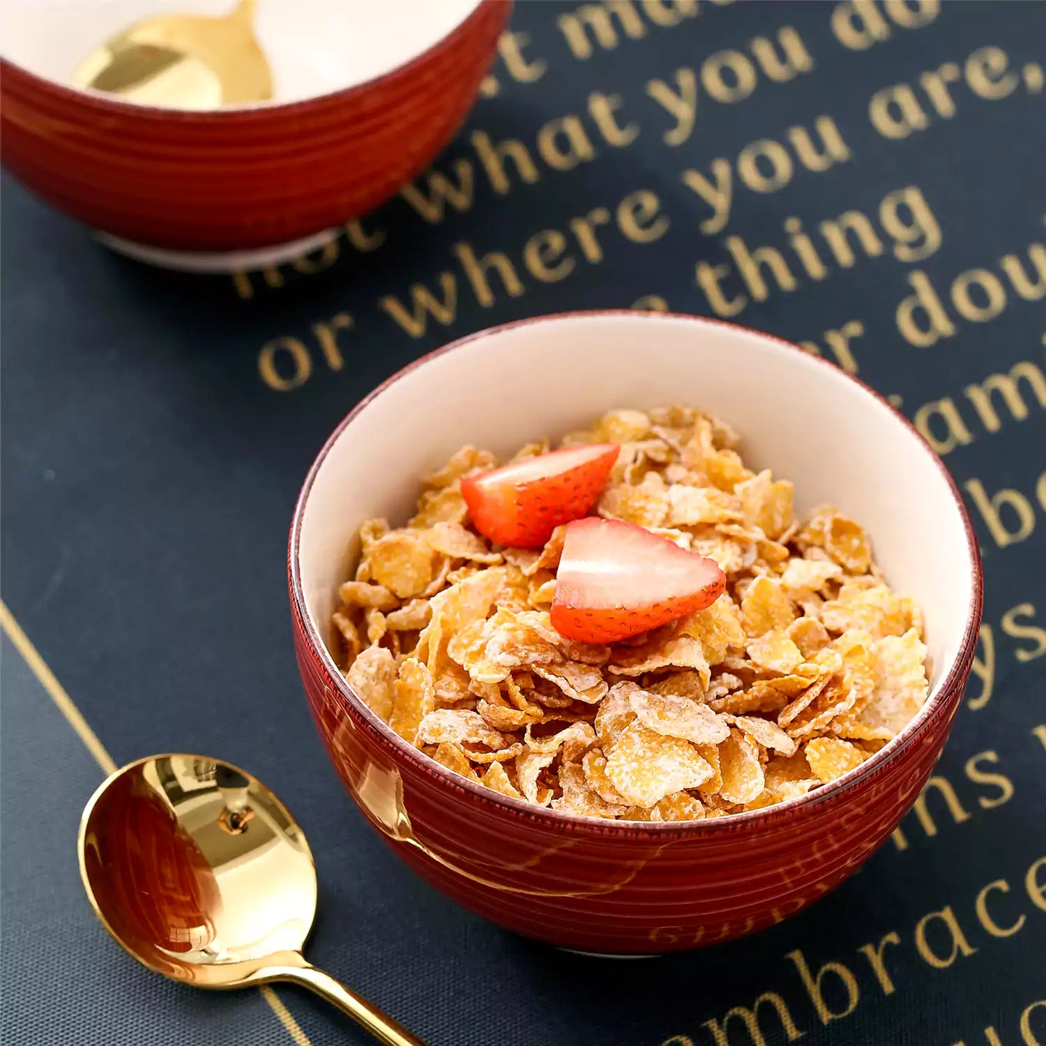 Bella Turquoise Cereal Bowl Set of 4