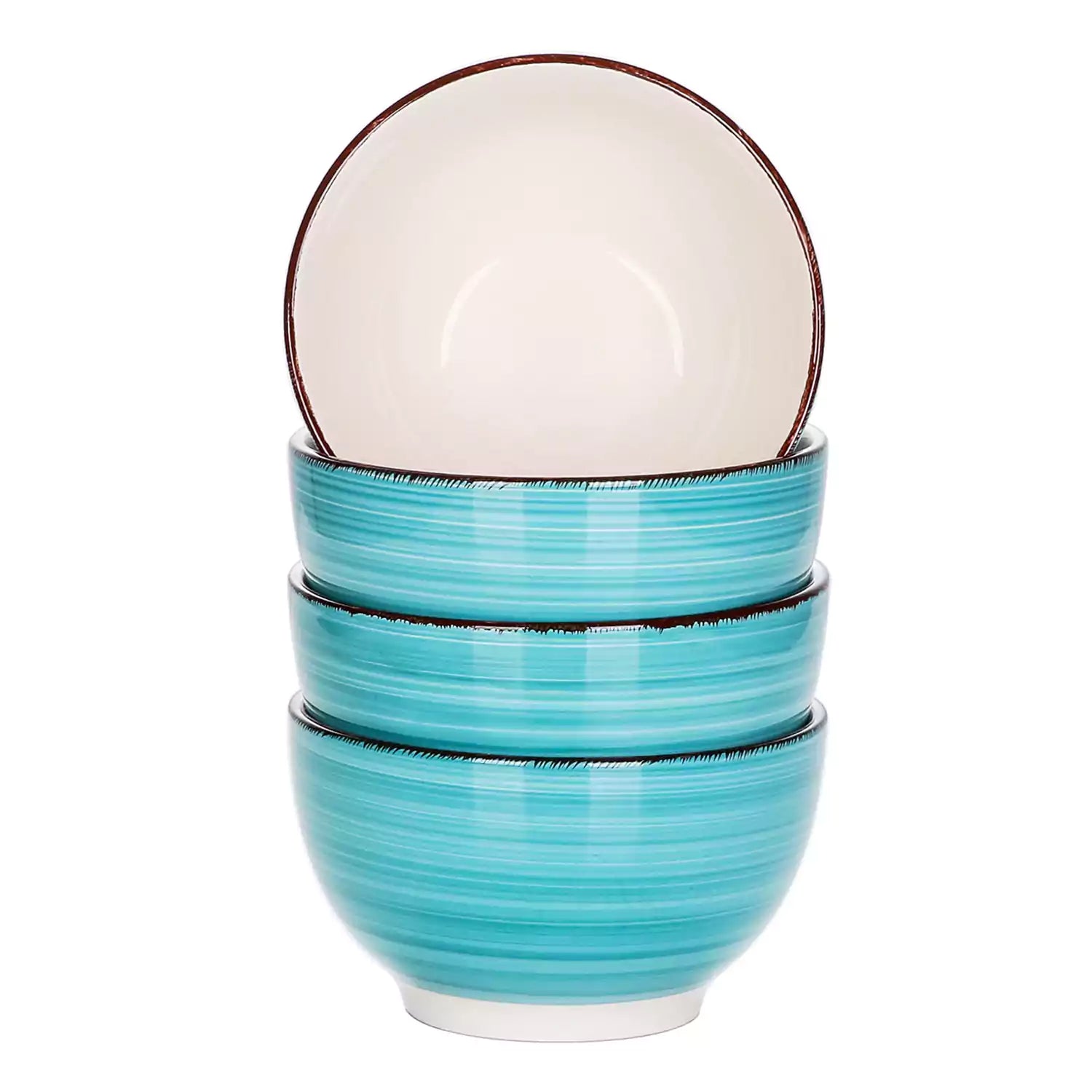 Bella Turquoise Cereal Bowl Set of 4