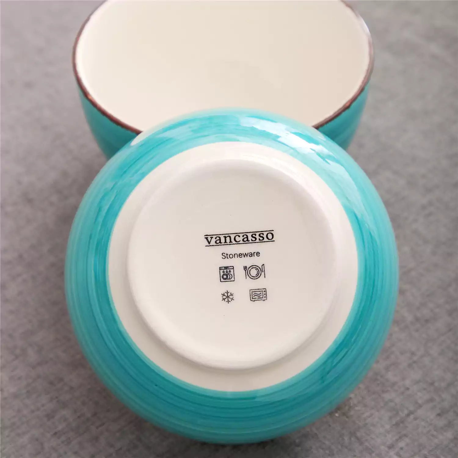 Bella Turquoise Cereal Bowl Set of 4