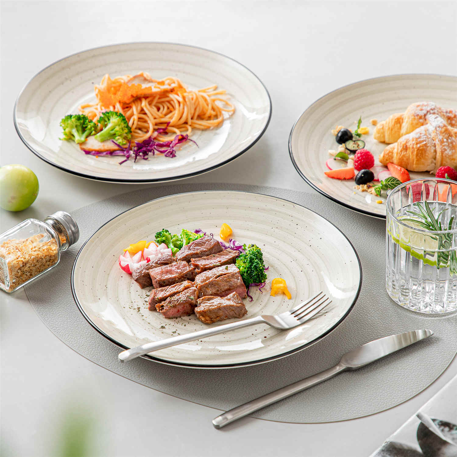 Bonbon Dinner Plates Set of 6