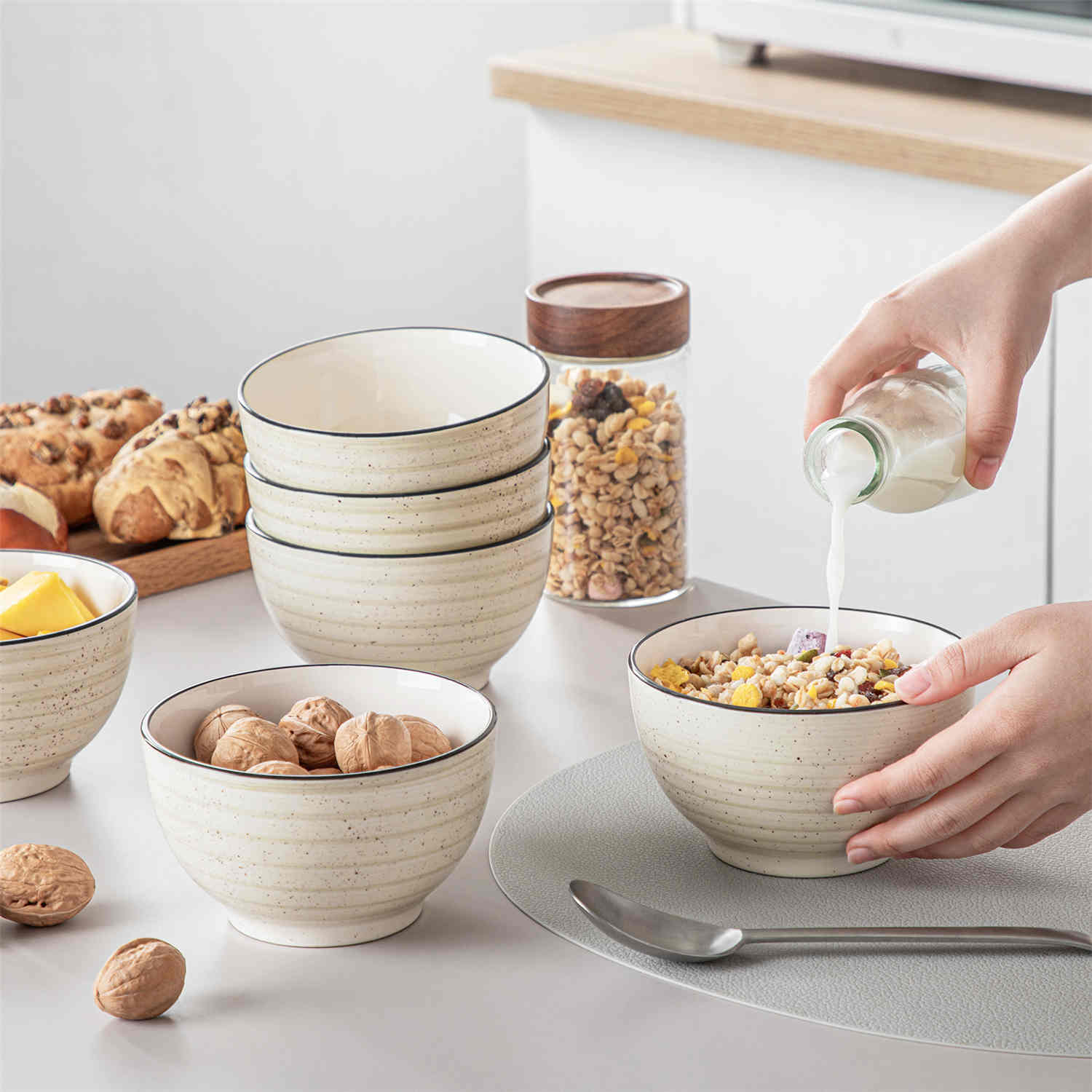 Bonbon Cereal Bowls Set of 6