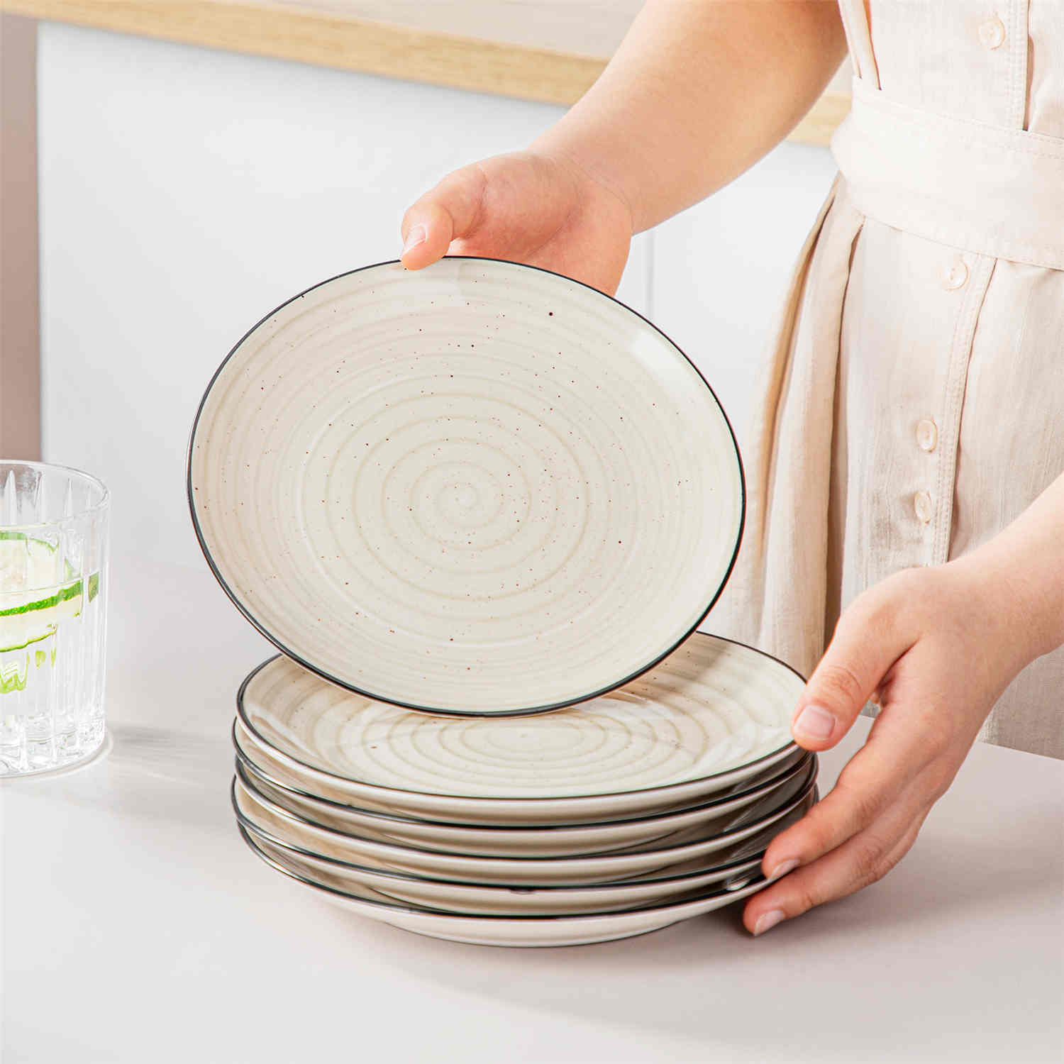 Bonbon Dessert Plates Set of 6