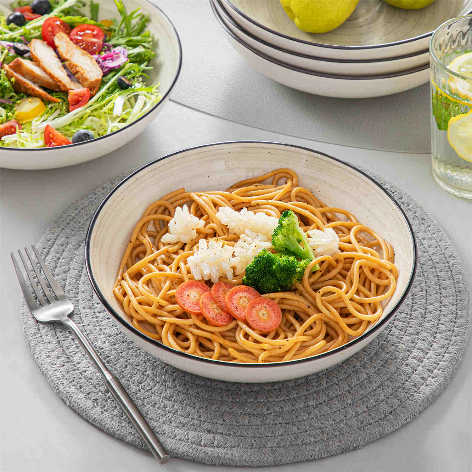 Bonbon Pasta Bowls Set of 6