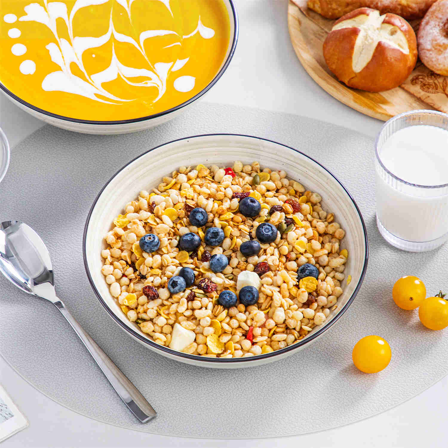 Bonbon Double-Sided Pasta Bowls Set of 6