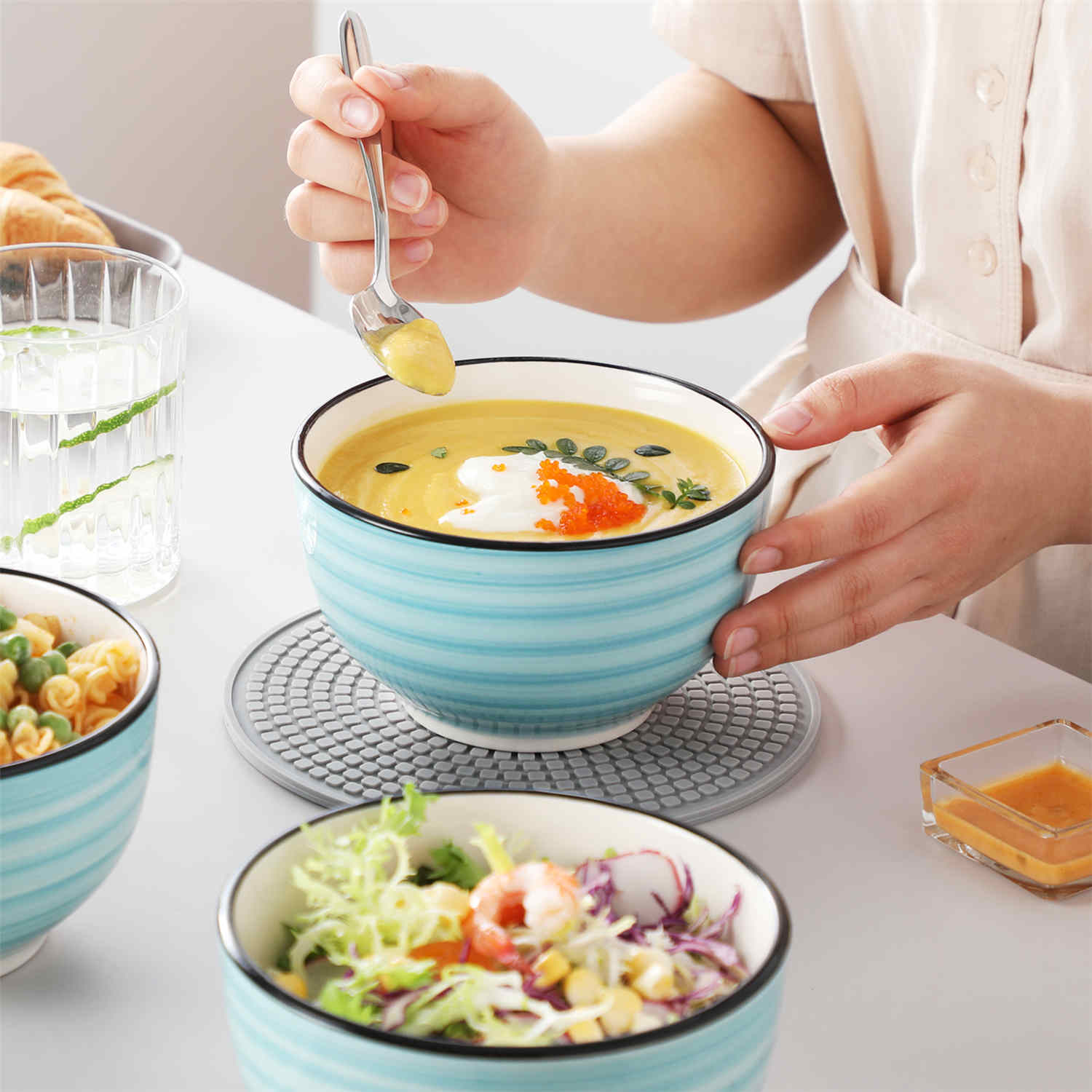 Bonbon Cereal Bowls Set of 6