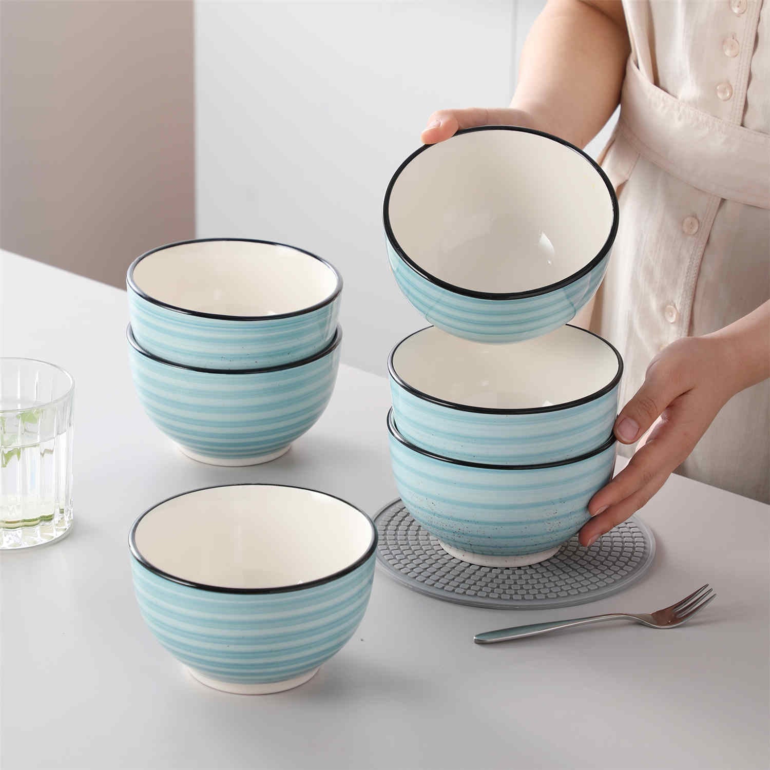 Bonbon Cereal Bowls Set of 6