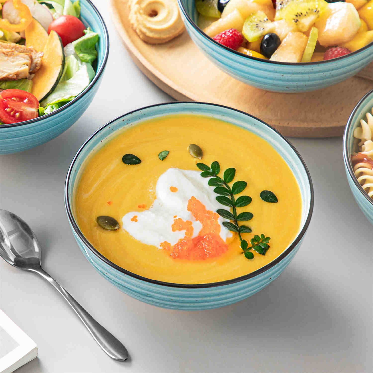 Bonbon Large Cereal Bowls Set of 6