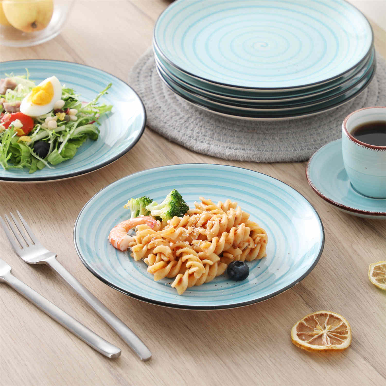 Bonbon Dessert Plates Set of 6