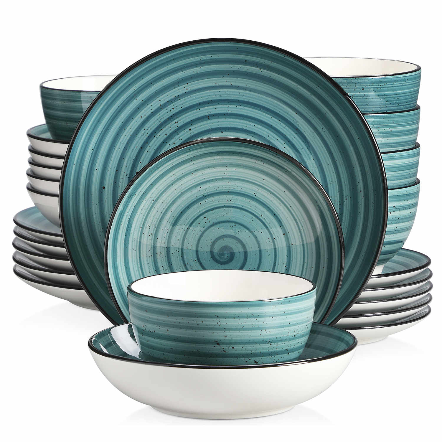 Bonbon 24 Piece Dinnerware Set