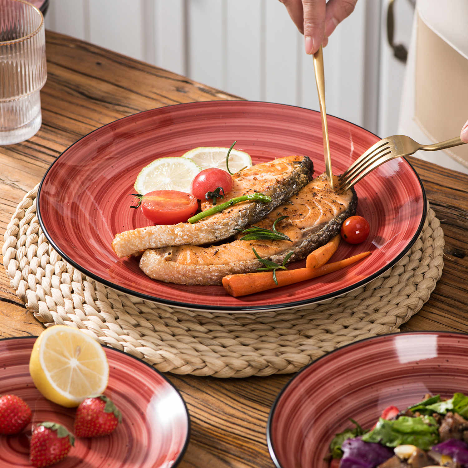 Bonbon 24 Piece Dinnerware Set