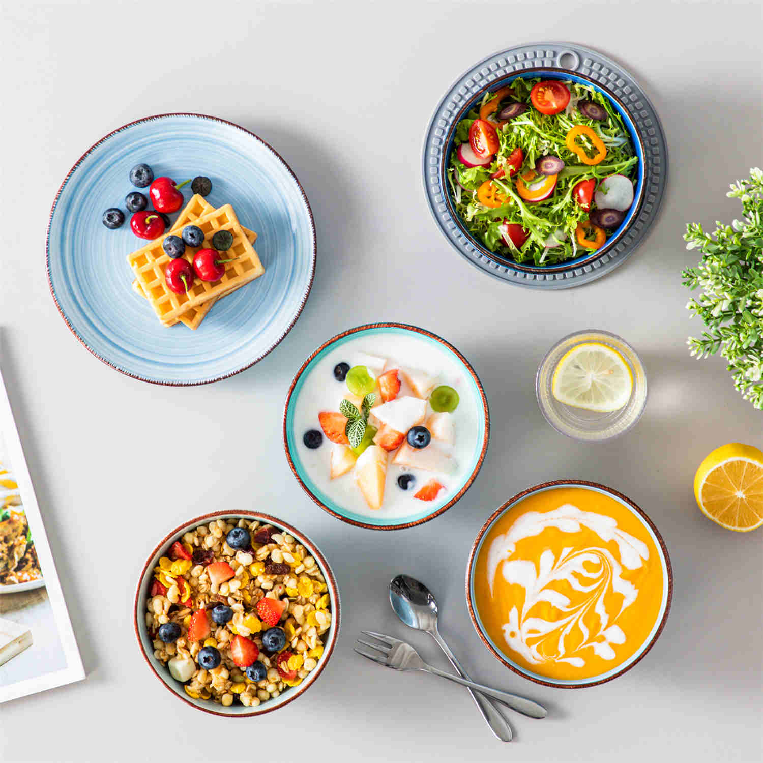 Bonita 12 Piece Dinnerware Set