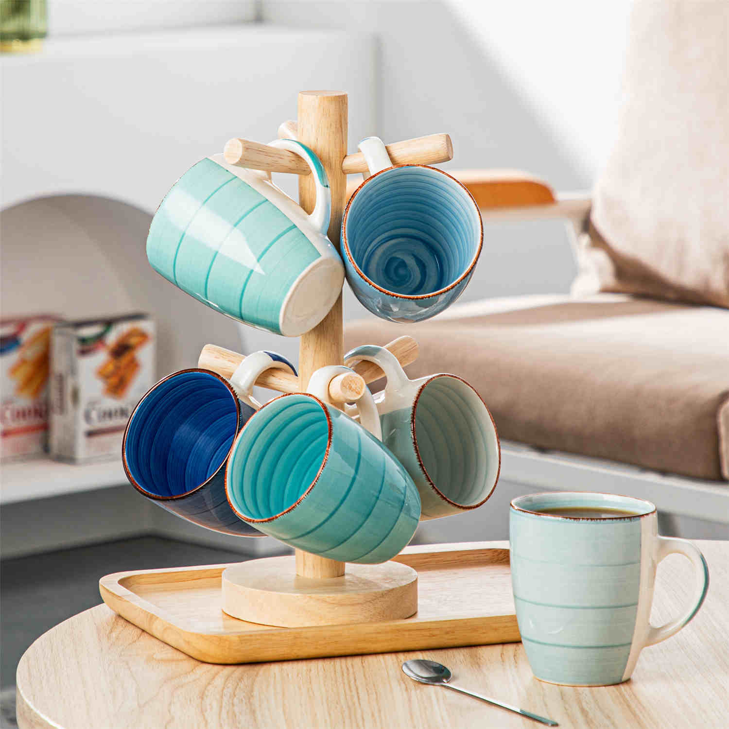 Bonita Mugs Set of 6