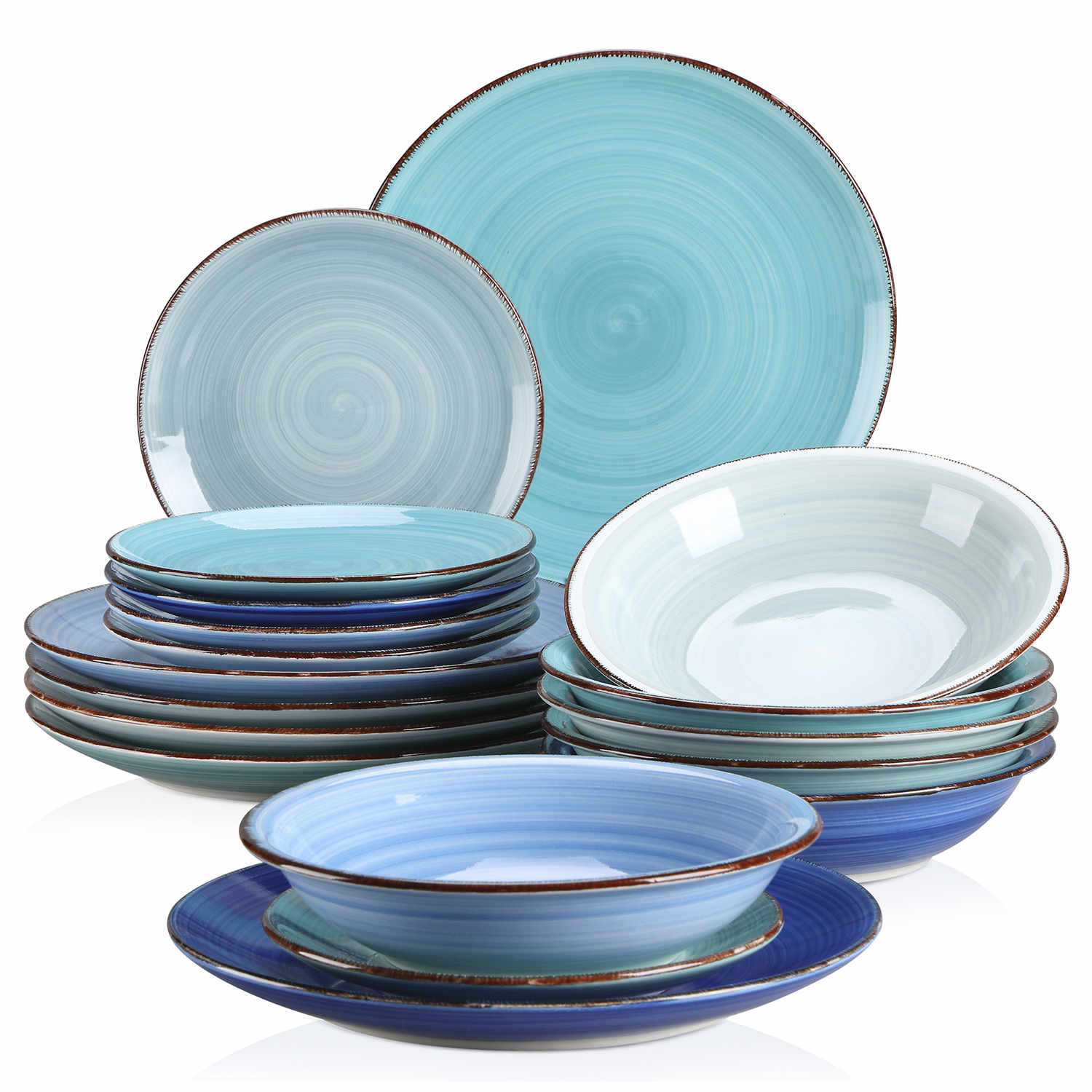 Bonita 18 Piece Dinnerware Set